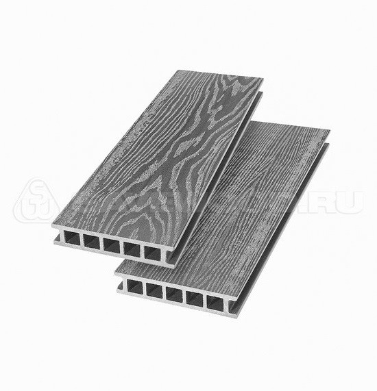 Террасная доска из ДПК SW-Fagus «SaveWood» пепельный купить в Омске