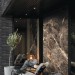 Фиброцементные панели Panda Камень Браун 02420F купить в Омске