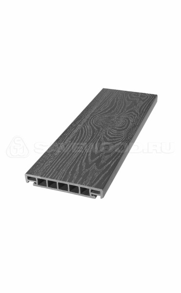 Террасная доска из ДПК SW Salix (S) (T) графит купить в Омске